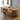 Scandinavian Wooden Oval Dining Table With Panel Leg Base